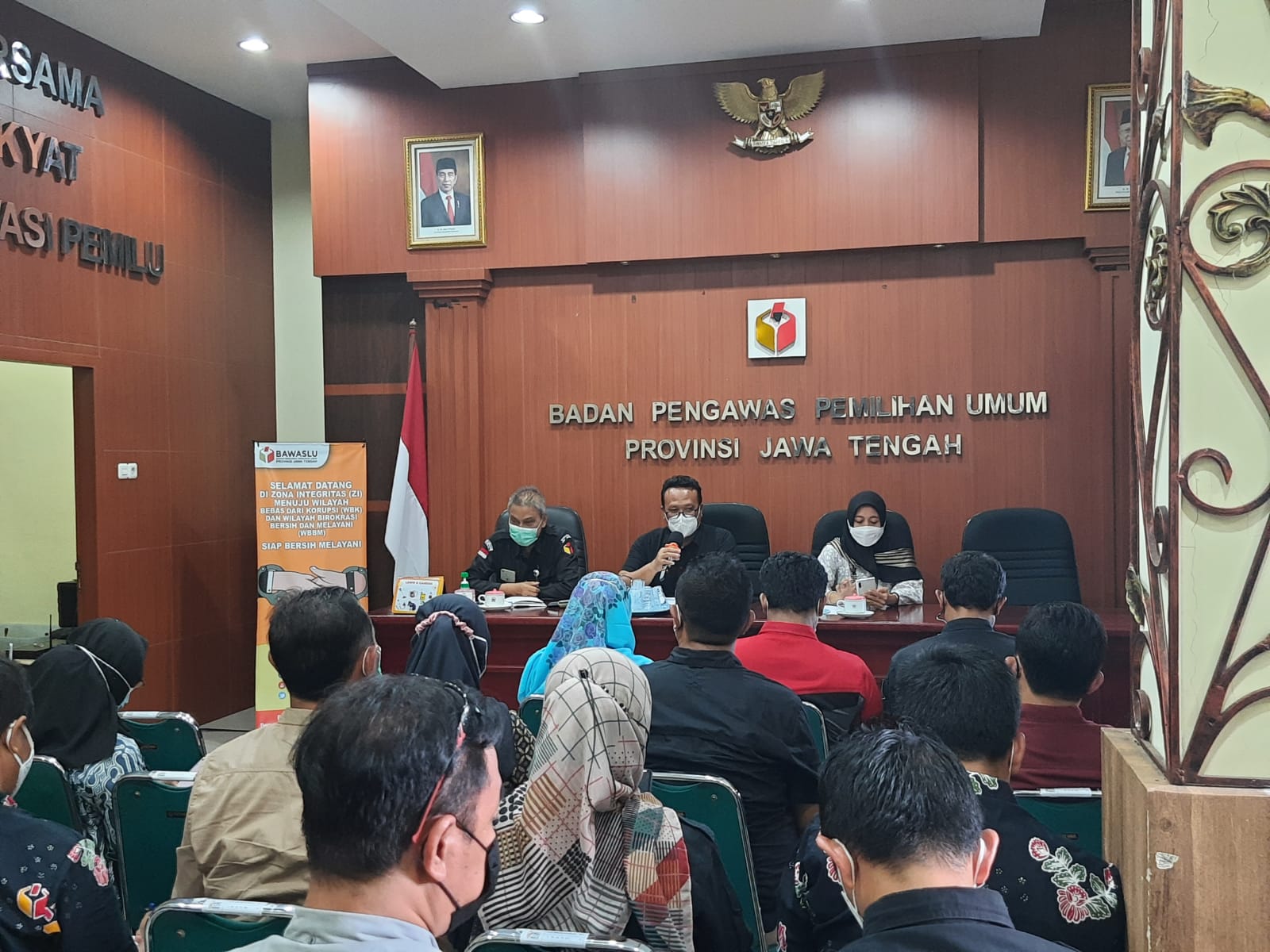 Rapat Evaluasi Laporan Akhir Pengawasan  Pemutakhiran DPB Tahun 2021