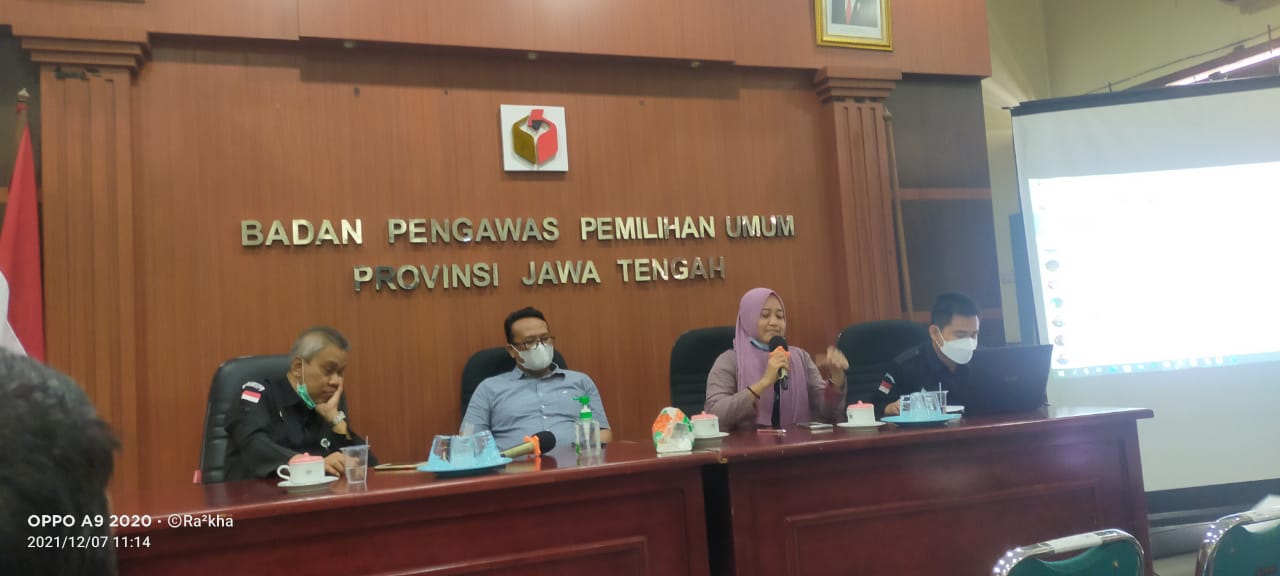 Evaluasi Pengelolaan Pusdikwatif Bawaslu Provinsi Jawa Tengah Tahun 2021