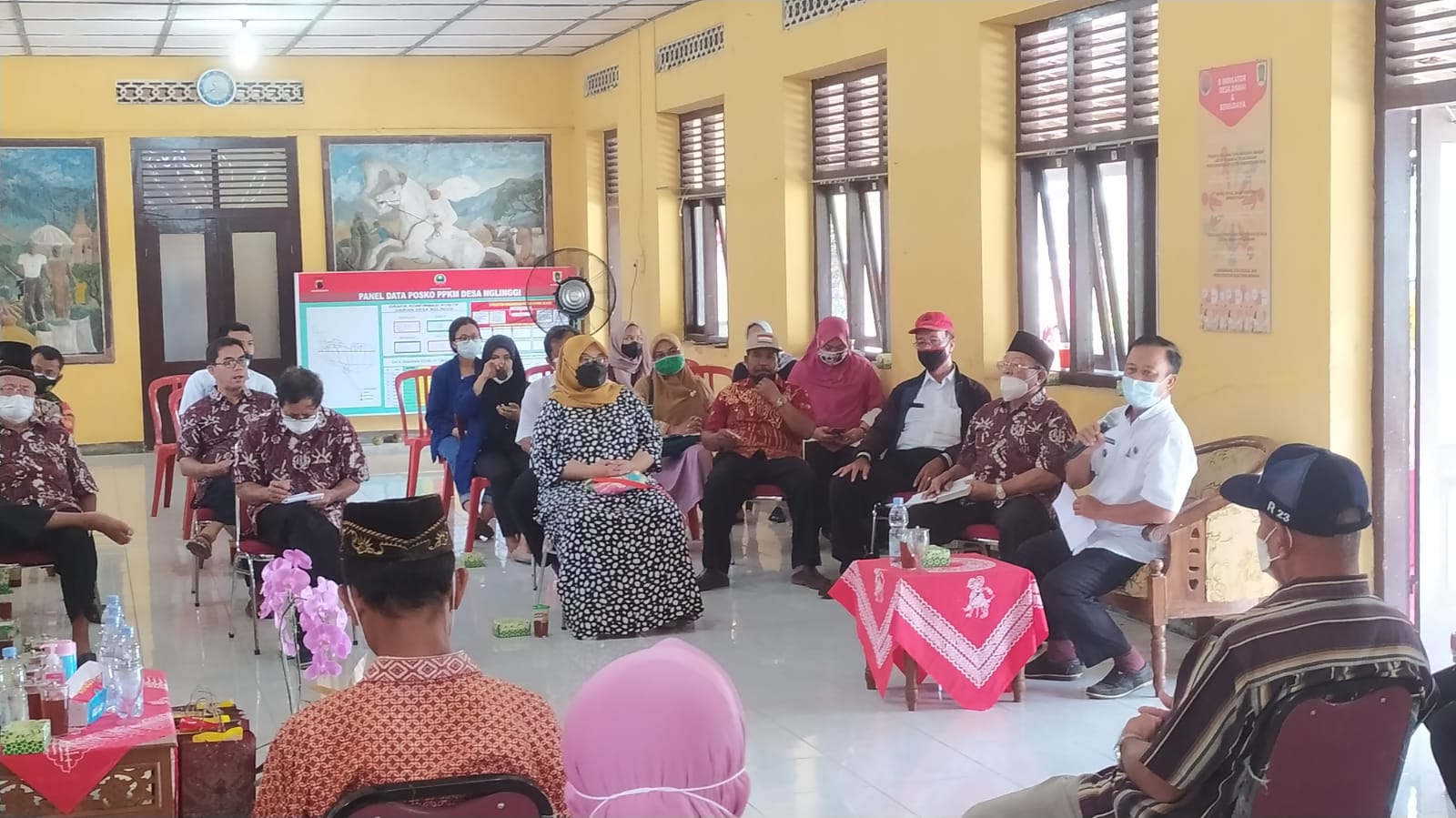 KLATEN SELATAN :  Desa Nglinggi Dicanangkan Sebagai Desa Anti Politik Uang (APU)