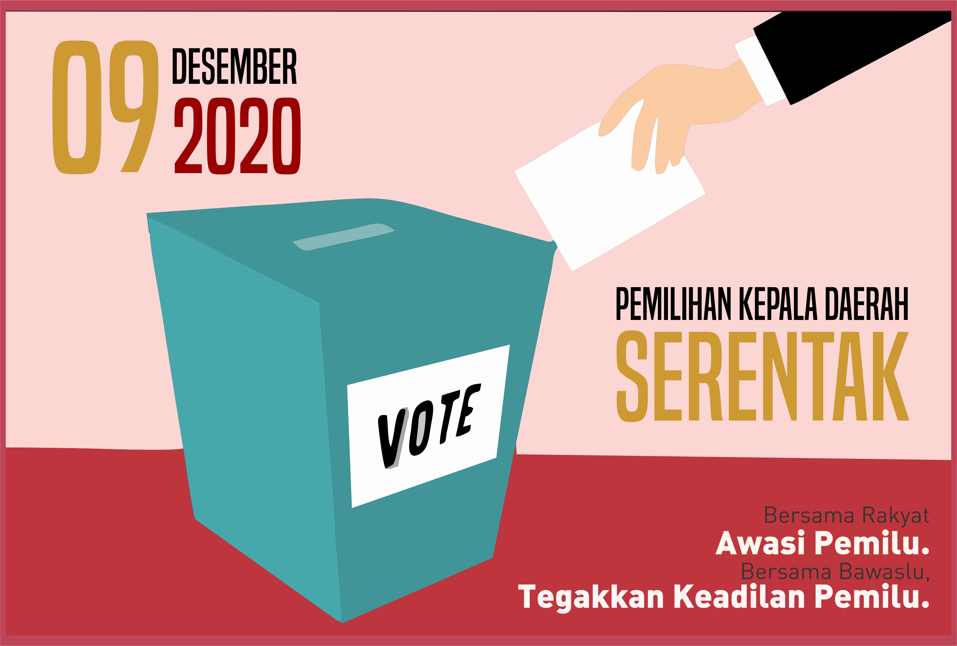 KOMISI II DPR, MENDAGRI, BAWASLU, KPU DAN DKPP TETAPKAN 9 DESEMBER 2020 PILKADA SERENTAK