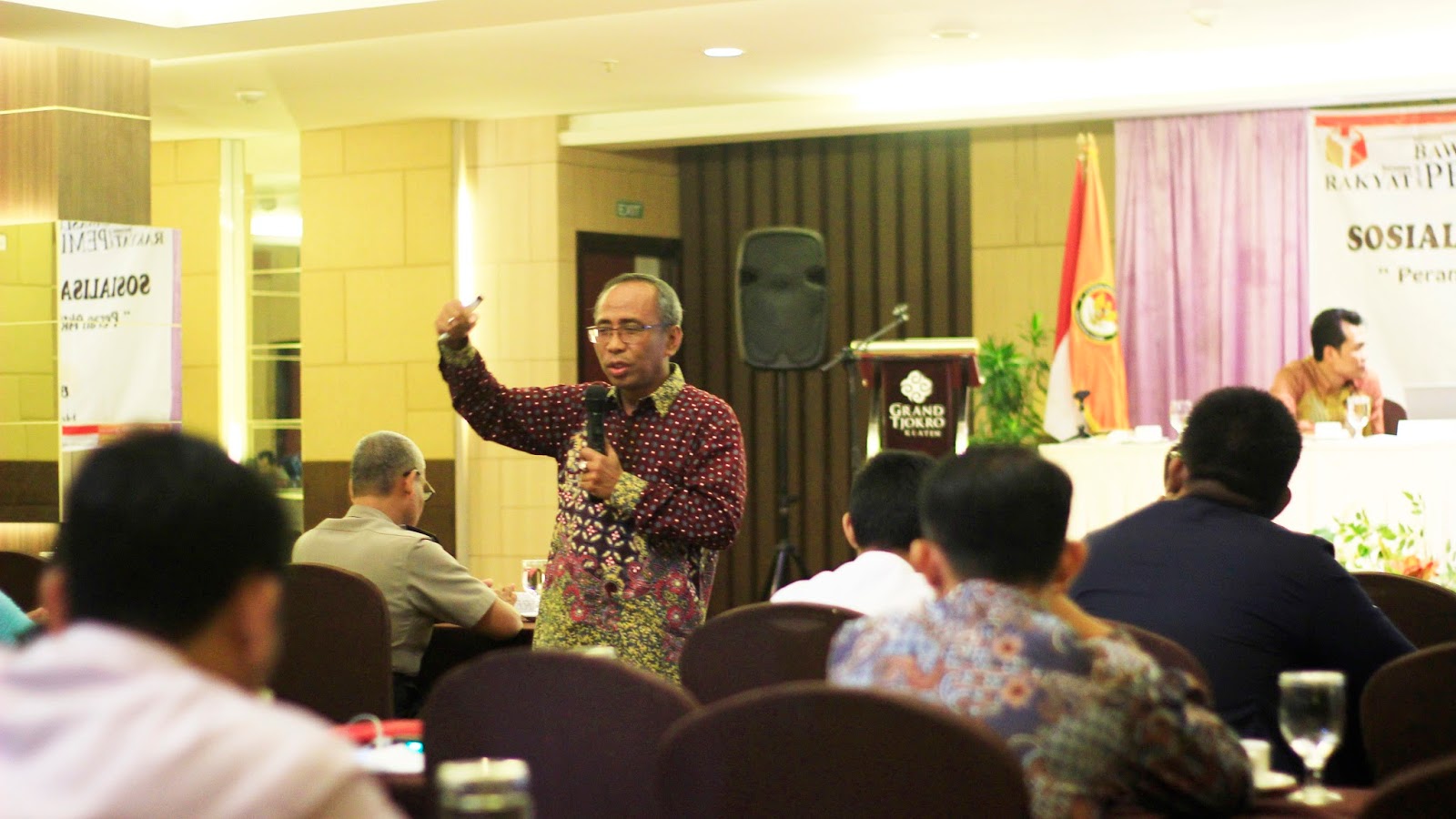 PERAN AKTIF MASYARAKAT DALAM PENGAWASAN PEMILU oleh Prof. Dr. Supanto, S.H.,M.Hum