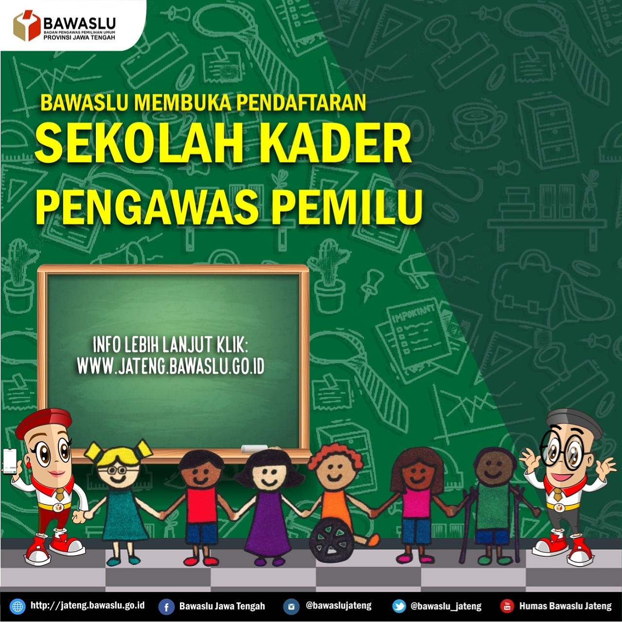 Bawaslu Membuka Pendaftaran Sekolah Kader Pengawas Pemilu