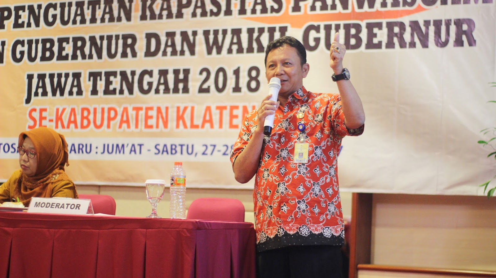 SAS Penunjang SPJ oleh Bendahara Bawaslu Jawa Tengah