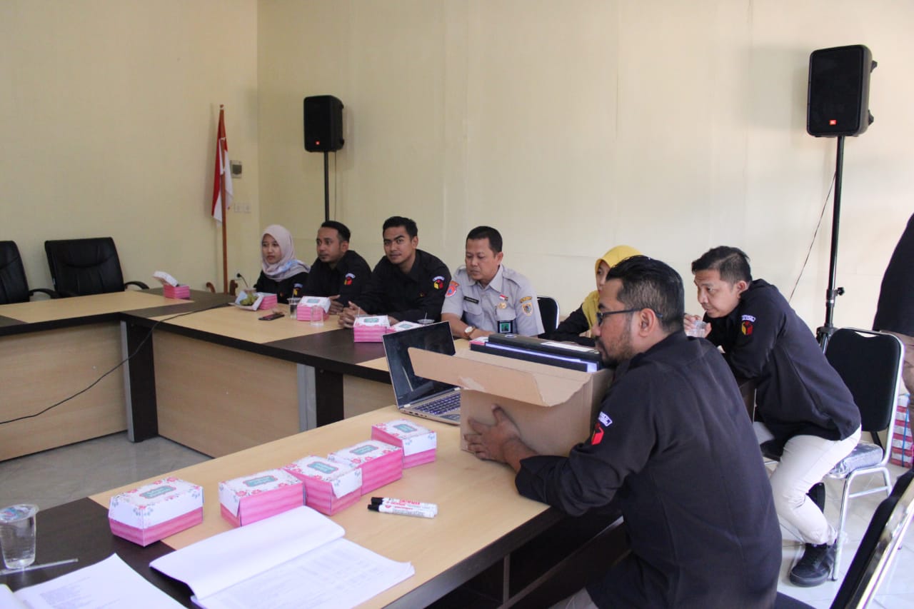 Pelatihan Manajemen Pengarsipan bersama Dinas  Arsip dan Perpustakaan Kabupaten Klaten