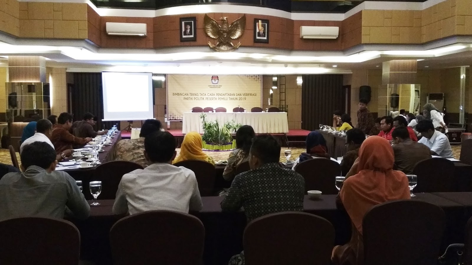 Pengawasan BINTEK Tata Cara Pendaftaran dan Verifikasi Partai Politik Peserta Pemilu Tahun 2019