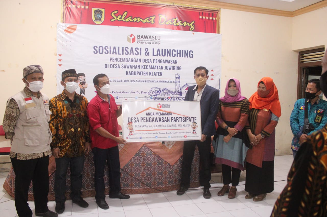 Sosialisasi & Launching Desa Sawahan Menjadi Desa Pengawasan Partisipatif