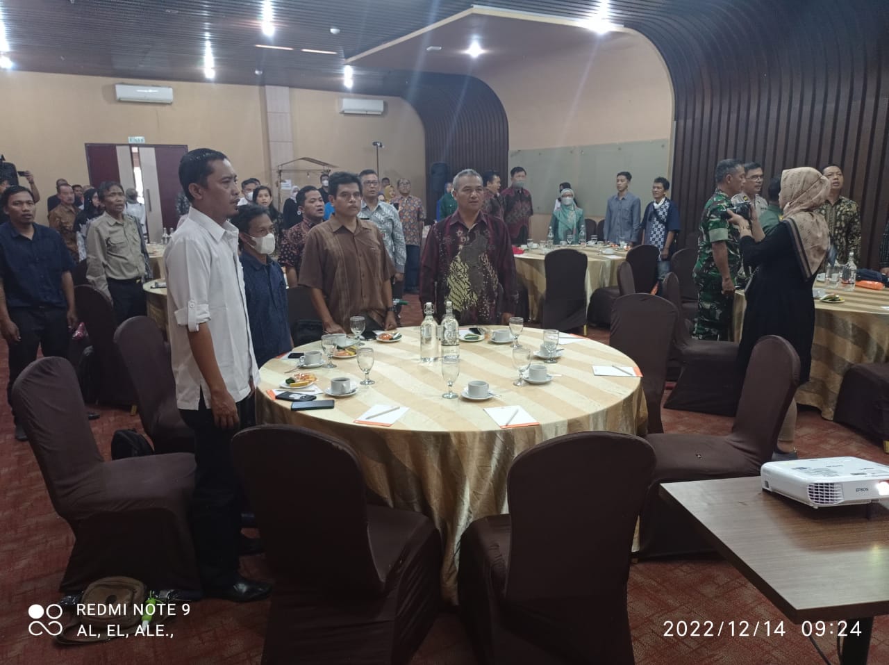 Ketua Bawaslu Kabupaten klaten menghadiri Undangan KPU Terkait Rancangan Penataan Daerah Pemilihan Dan Alokasi Kursi Anggota DPRD Kabupaten Klaten