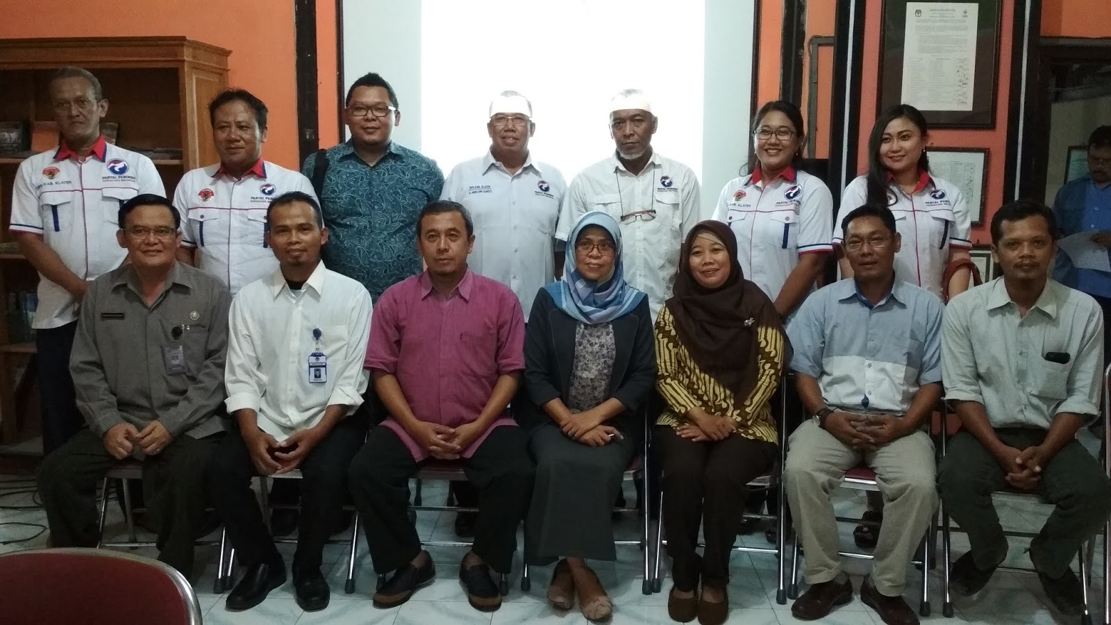 Komisioner Panwaskab Klaten Pengawasan di KPU Klaten