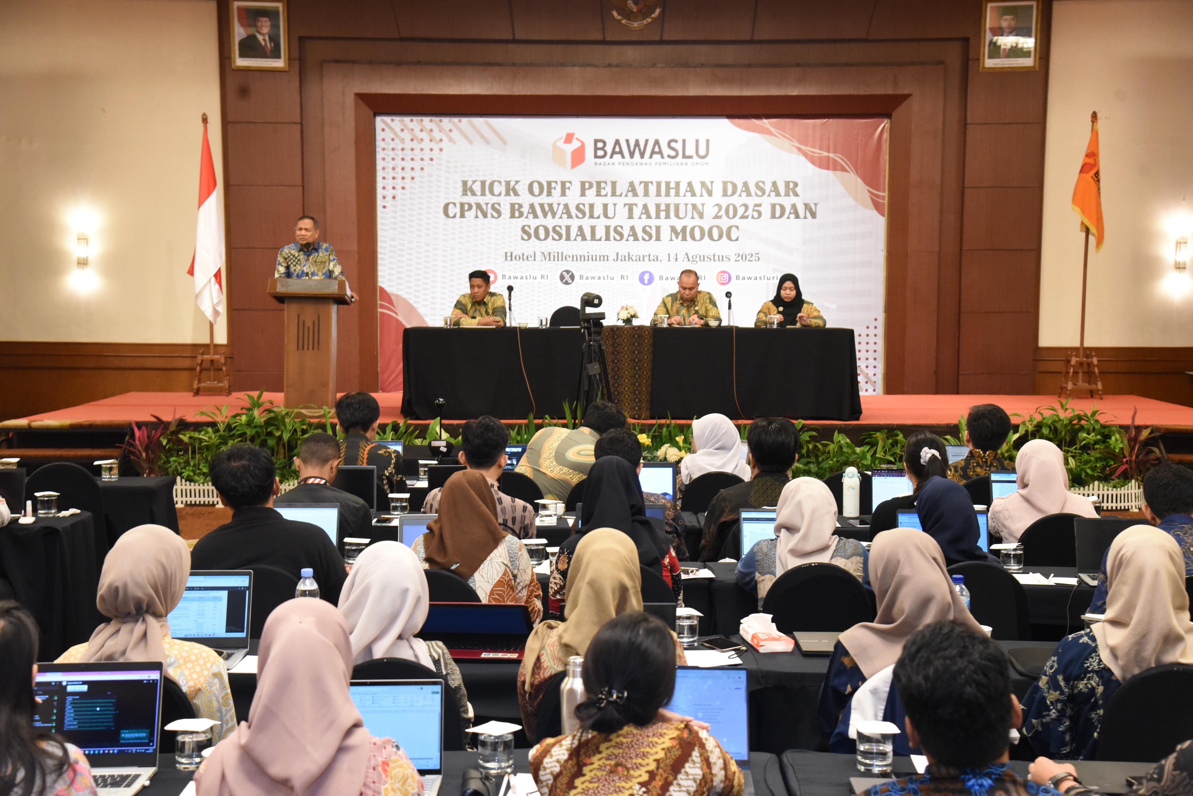 Sekjen Bawaslu Minta ASN Tanamkan Nilai BerAKHLAK Sejak Awal Pengabdian