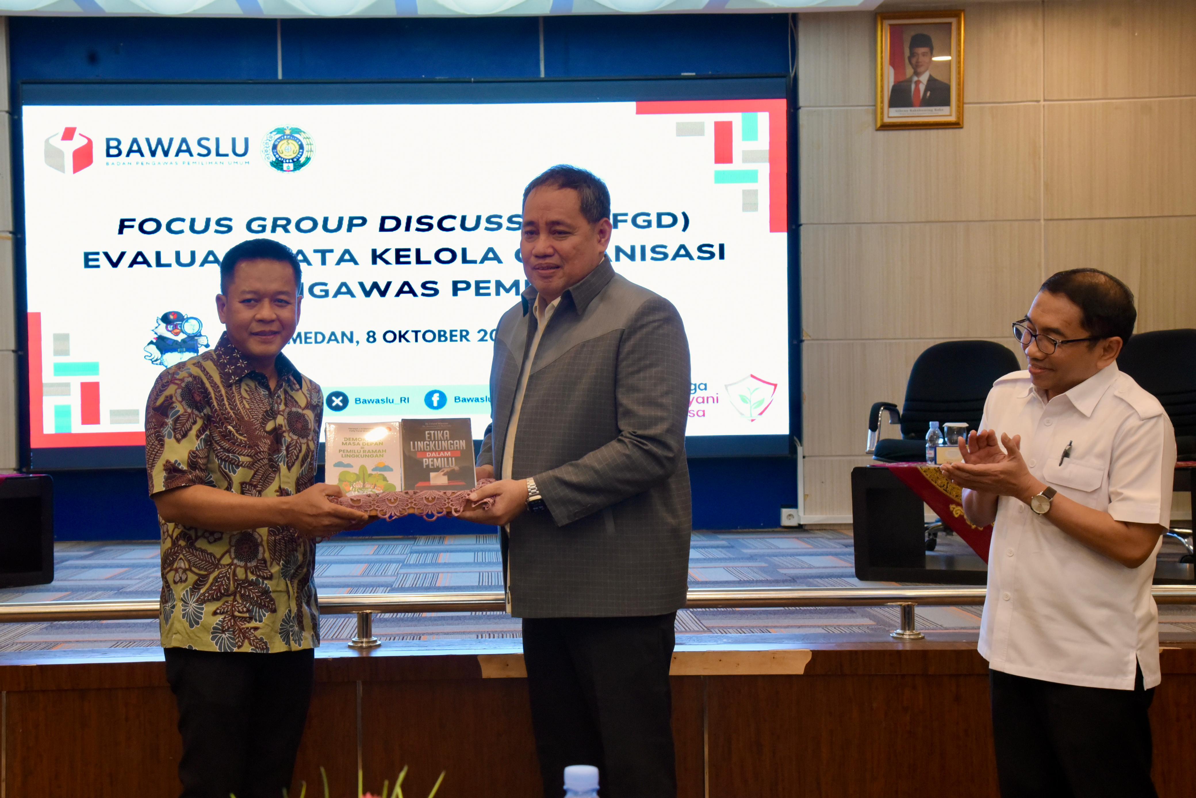 Bawaslu Gandeng USU Kaji Ilmiah Organisasi Pengawas