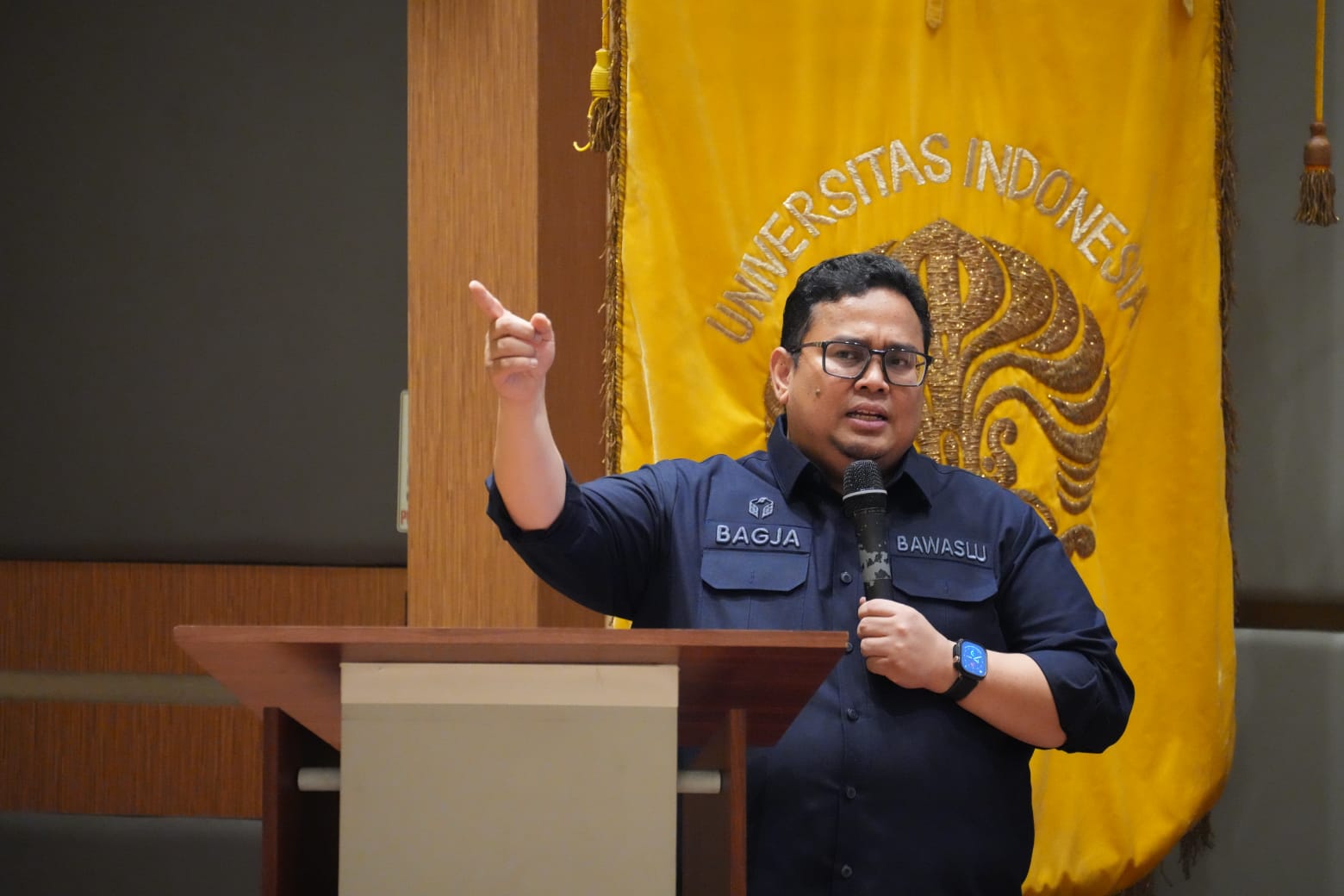 Ketua Bawaslu Jadi Dosen Tamu FH UI, Bahas Hukum Pemilu