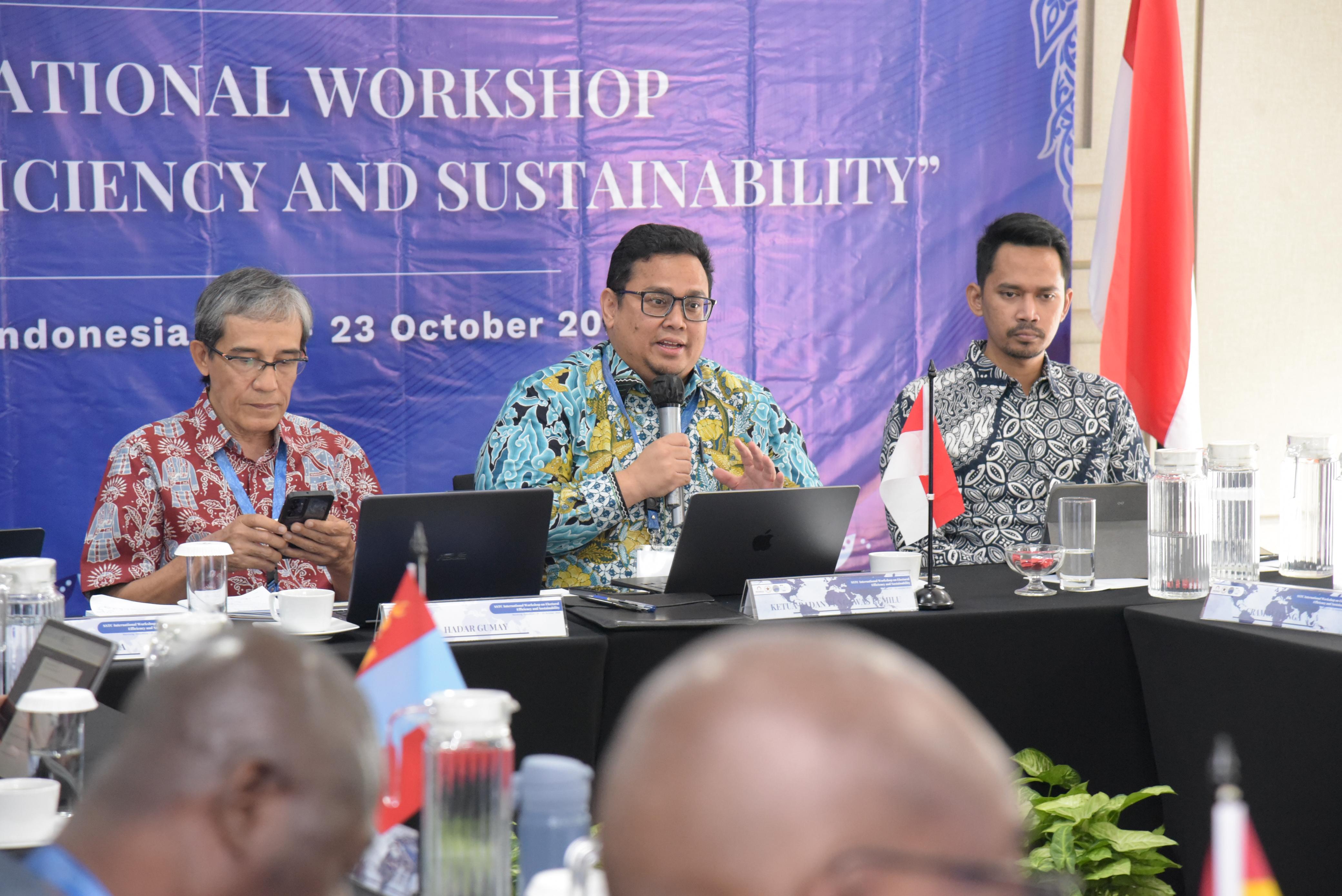 Bawaslu Tawarkan Gagasan Efisiensi Pembiayaan Pemilu pada Forum Internsional