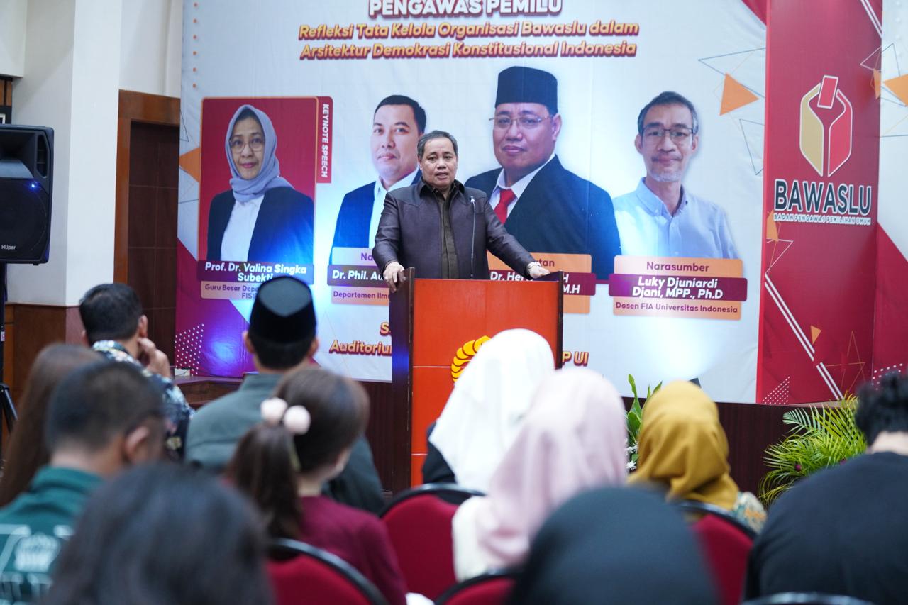 Menuju Pemilu 2029 Adaptif dan Berintegritas, Bawaslu Dorong Transformasi Kelembagaan