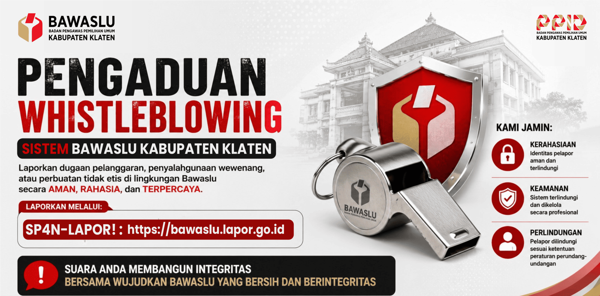 Pengaduan Tugas dan Wewenang