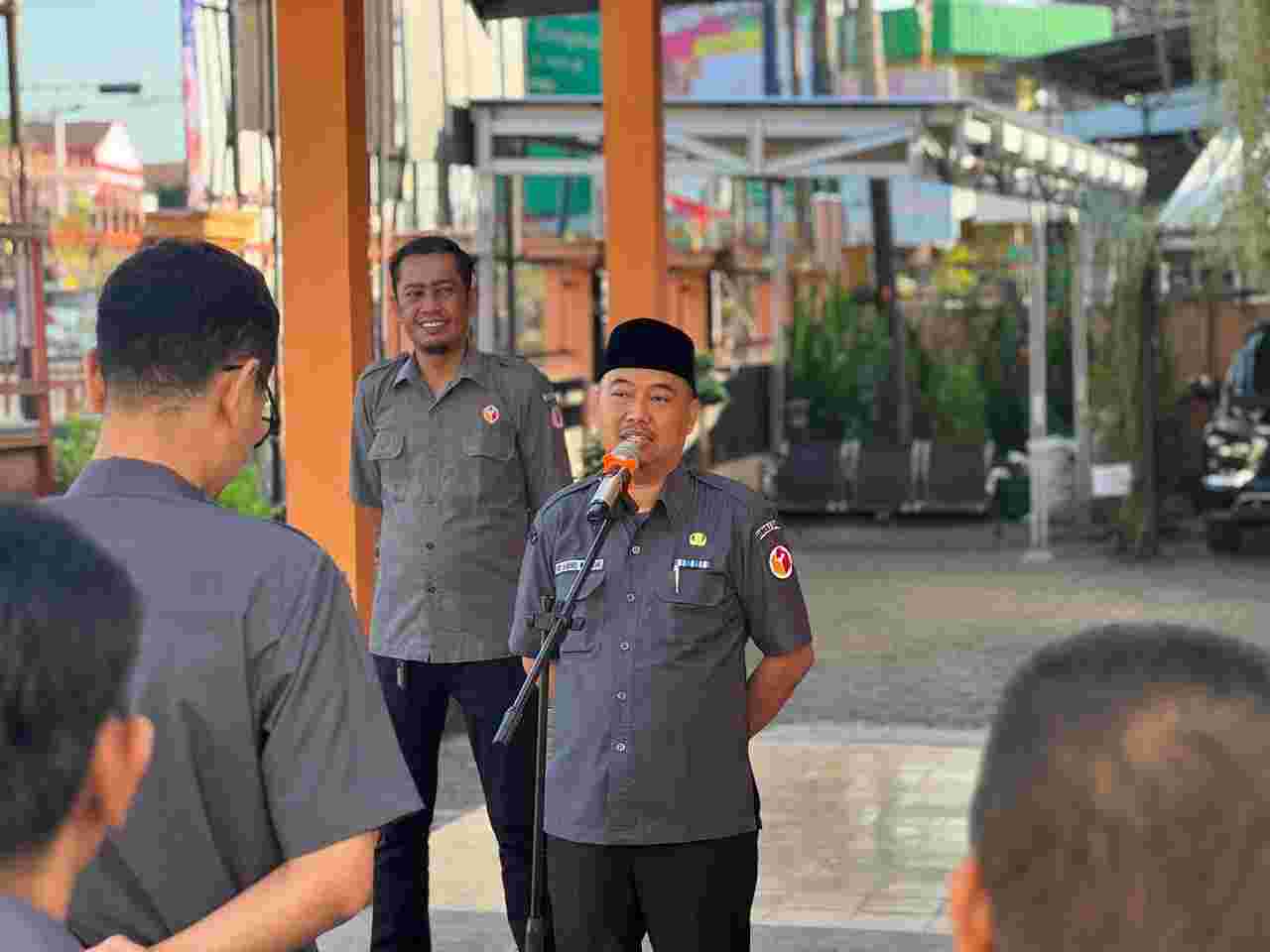 BAWASLU KABUPATEN KLATEN GELAR APEL PAGI, TEKANKAN KESUKSESAN PEMUTAKHIRAN DPTB DAN DUKUNG PELAKSANAAN PKP