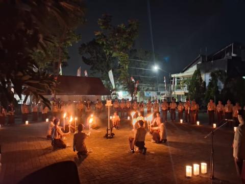 Sinergi Kwarcab Klaten dan Bawaslu di Hari Pramuka ke-65: Bangkitkan Generasi Melek Politik Lewat Saka Adhyasta Pemilu