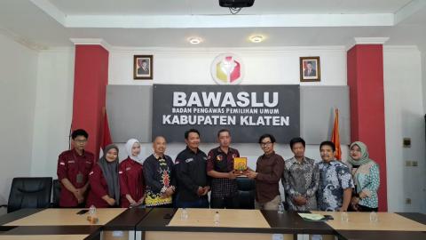 Bawaslu Klaten dan UIN Raden Mas Said Surakarta Jalin Kerja Sama, Perkuat Pendidikan Demokrasi