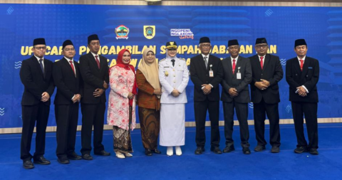 Bawaslu Klaten Hadiri Pelantikan Wakil Bupati, Dukung Penguatan Sinergi untuk Kemajuan Daerah