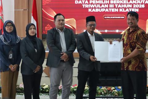 Data Pemilih Klaten Terus Diperbarui, Bawaslu Pastikan Hak Pilih Masyarakat Tetap Terjaga