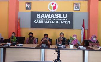 BAWASLU KLATEN: PUBLIKASI CAPAIAN KINERJA TAHUN 2021