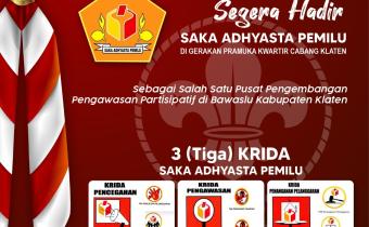 SEGERA HADIR SAKA ADHYASTA PEMILU !!!