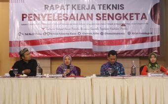 Bawaslu Klaten Gelar Rapat Kerja Teknis Sengketa