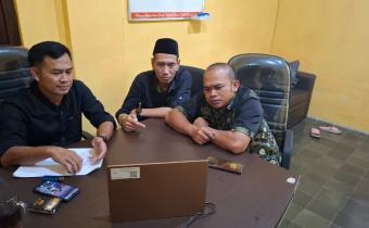 Anggota Bawaslu Klaten saat ikuti zoom Selasa Menyapa yang diselenggarakan oleh Bawaslu Provinsi Jawa Tengah