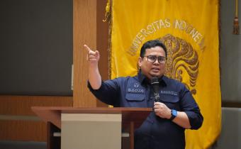 Ketua Bawaslu Jadi Dosen Tamu FH UI, Bahas Hukum Pemilu