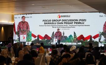 Bawaslu Buka Ruang Refleksi untuk Rumuskan Arah Baru Kelembagaan Pengawas Pemilu