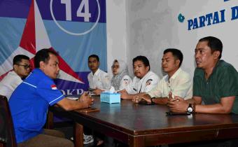 Perkuat Sinergi Non-Tahapan, Bawaslu Klaten Audiensi dengan DPC Partai Demokrat
