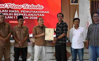 Kawal Hak Pilih, Bawaslu Klaten Hadiri Rapat Pleno Pemutakhiran Data Pemilih Triwulan I Tahun 2026
