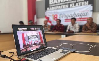 Mengukuhkan Demokrasi: Bawaslu Klaten Rayakan HUT ke-18 Bawaslu RI dengan Kesederhanaan dan Kebersamaan