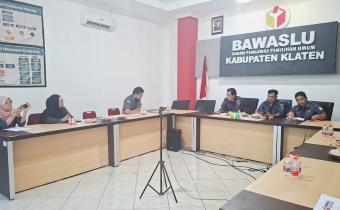 Perkuat Pengawasan Non-Tahapan, Bawaslu RI Lakukan Supervisi di Bawaslu Klaten