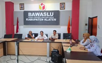 Bawaslu Jateng Gelar Rapat Evaluasi, Bahas Harmonisasi UU Pemilu dan KUHP