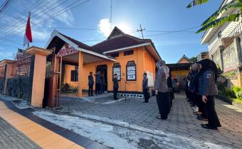 Apel Pagi, Kasek Bawaslu Klaten Tekankan Pentingnya Penguasaan Tata Naskah dan Persuratan