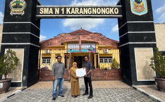Perkuat Karakter Pelajar, Bawaslu Klaten dan SMA N 1 Karangnongko Resmi Jalin Kerja Sama Pemilu Bersih