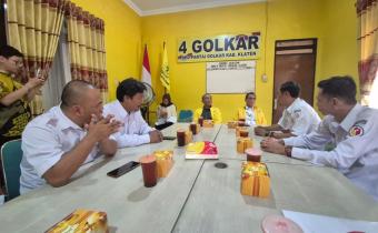 Cegah Pelanggaran Sejak Dini, Bawaslu Klaten sampaikan aturan Pemilu dan Pemilihan Melalui Konsolidasi Demokrasi dengan Partai Golkar