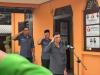 Dedi Wibowo anggota Bawaslu Klaten pimpin apel pagi hari senin.5/10